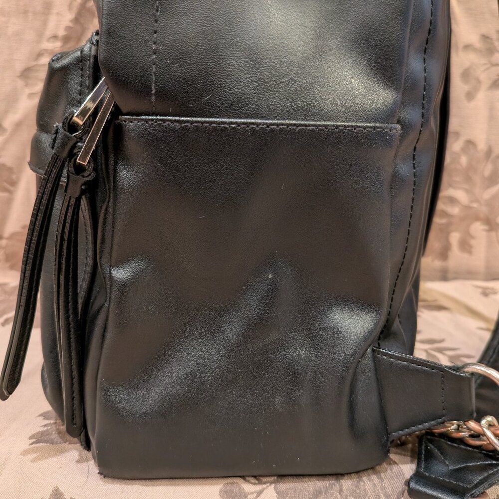 Victoria's Secret Black Glam Rock City Backpack, Used! - Picture 9 of 15
